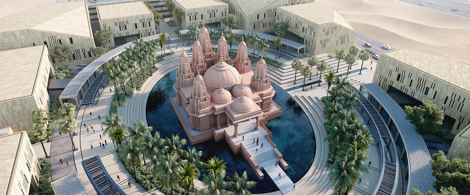 A modern architectural masterpiece, the new Abu Dhabi museum features a stunning design inspired by traditional Arabic motifs