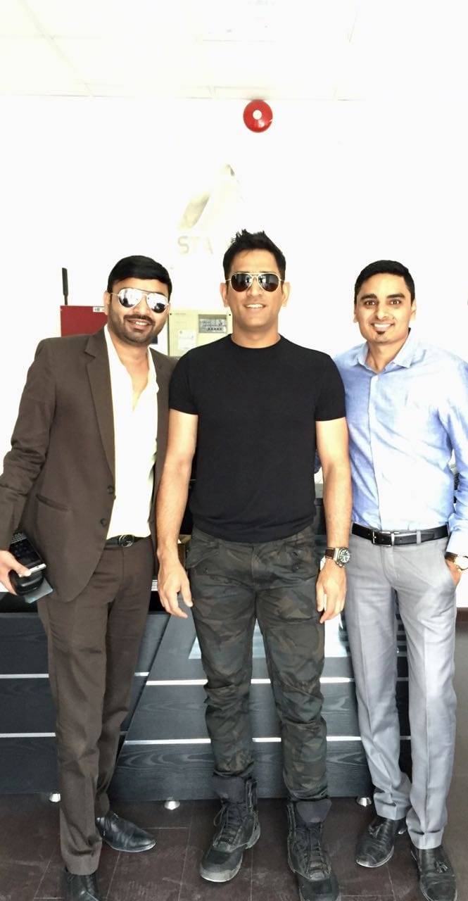 Three men in business attire