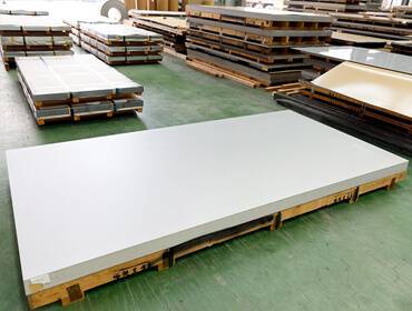 A collection of aluminum sheets